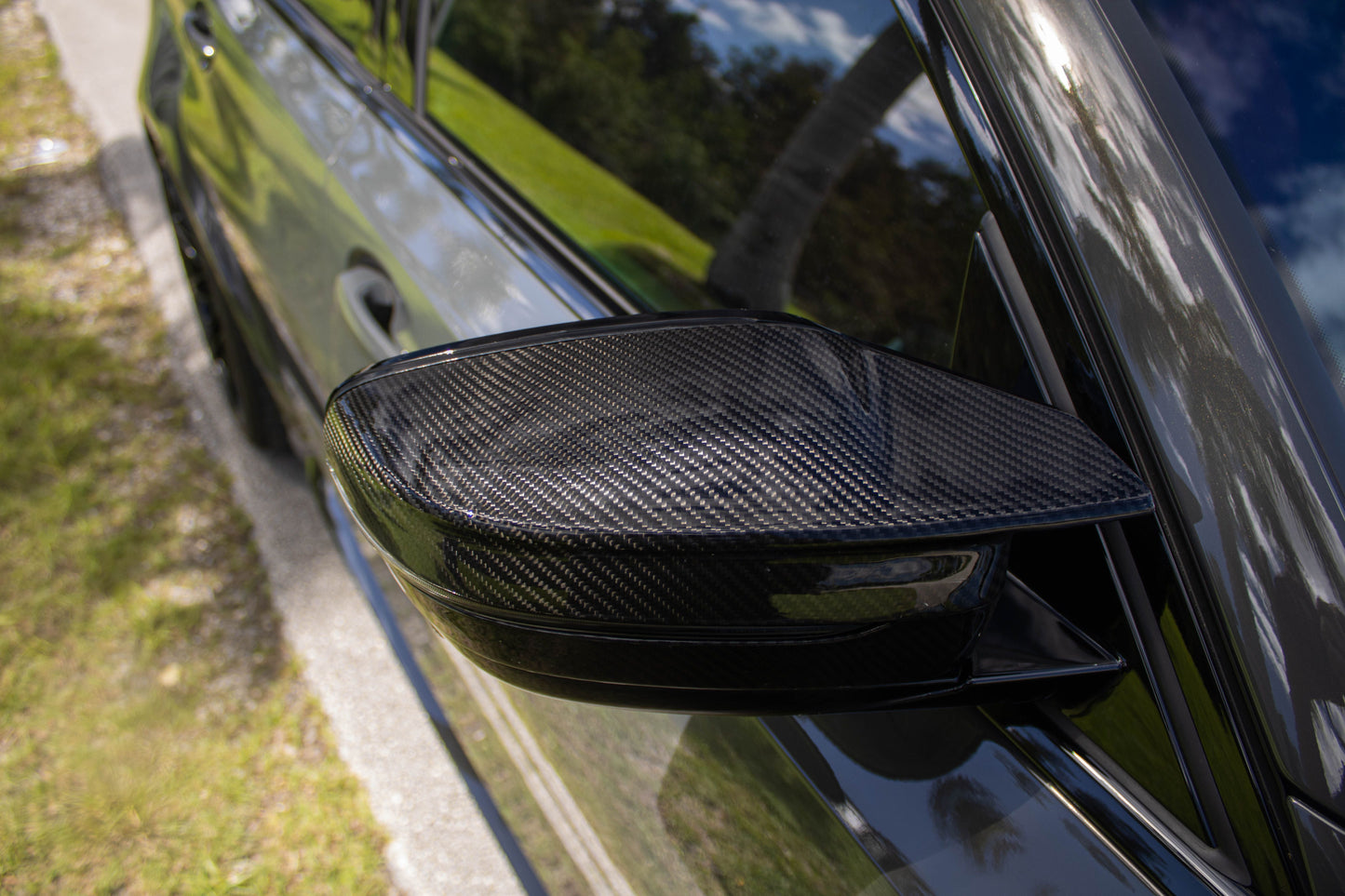CARBON FIBER MIRROR CAP SET - BMW G80 M3, G82/G83 M4, G87 M2, G20 M340I, G22 M440I, G42 M240I