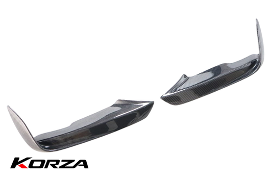 MAD STYLE CARBON FRONT BUMPER UPPER FLAPS - F30