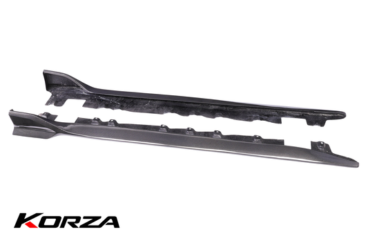 AD STYLE CARBON SIDE SKIRTS V1 – A90 SUPRA