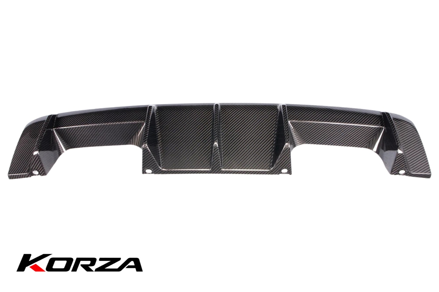 DRY CARBON FIBER EURO STYLE REAR DIFFUSER - BMW G80 M3 & G82/G83 M4