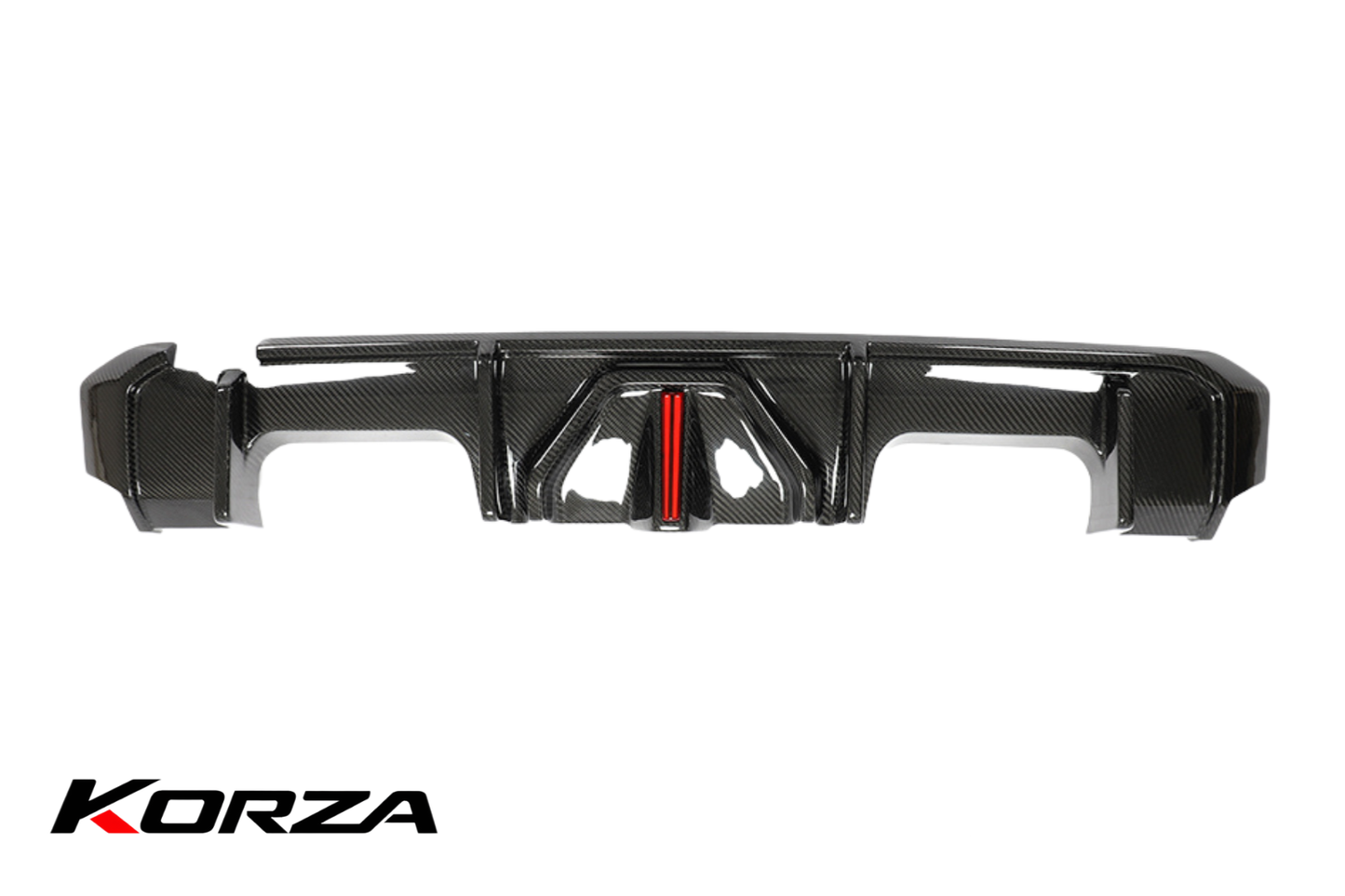 AK STYLE LED REAR DIFFUSER – DRY CARBON – BMW G80/G82