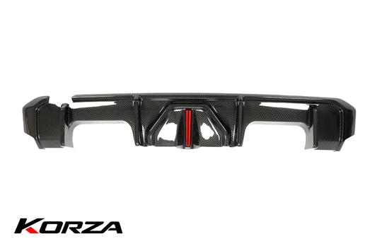 AK STYLE LED REAR DIFFUSER – DRY CARBON – BMW G80/G82