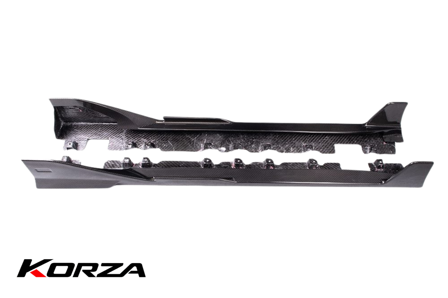 TOMS STYLE CARBON SIDE SKIRTS - A90 SUPRA