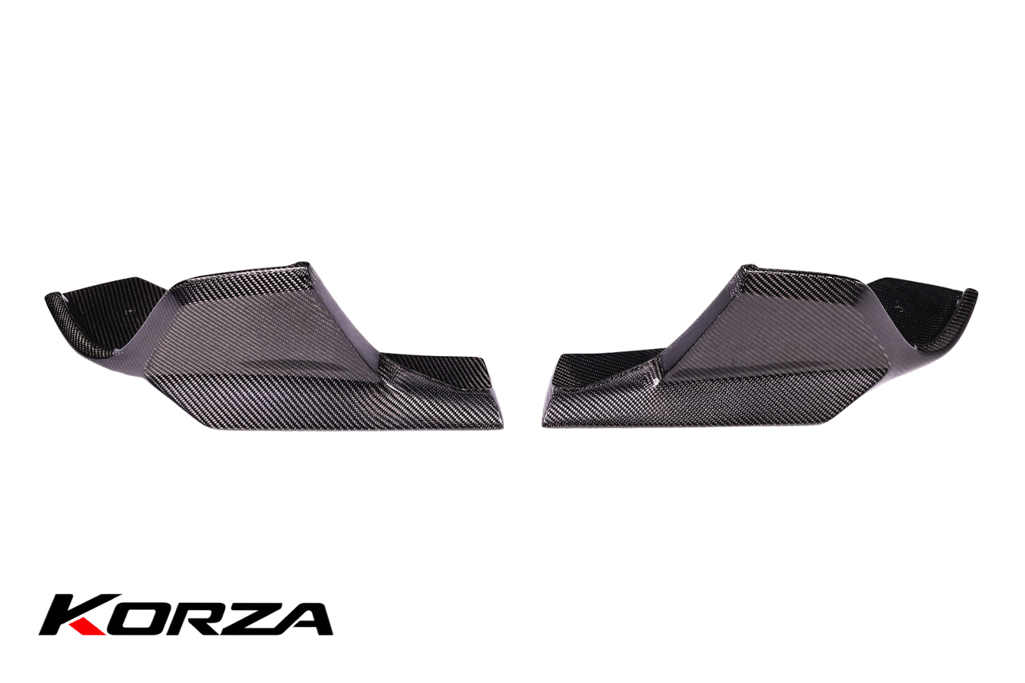 AD STYLE REAR SPLITTER FLAPS – A90 SUPRA
