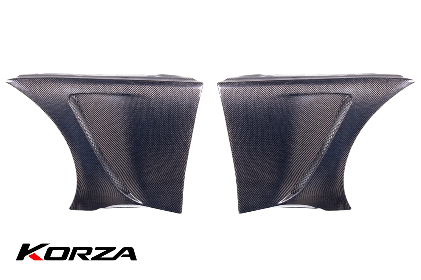 VENTED CARBON FRONT FENDER FLARES – A90 SUPRA