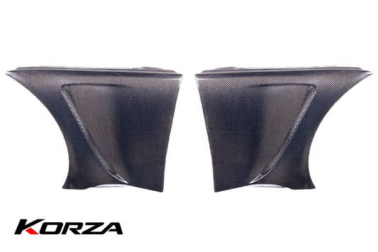 VENTED CARBON FRONT FENDER FLARES – A90 SUPRA