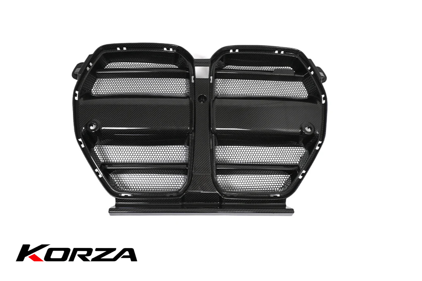 ST STYLE ONE-PIECE DRY CARBON FRONT GRILLE (MESH) – BMW G80/G82 M3/M4