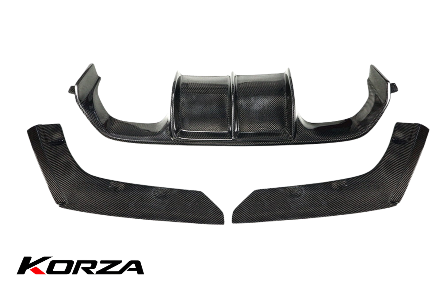 V STYLE CARBON REAR DIFFUSER - F8X M3/M4