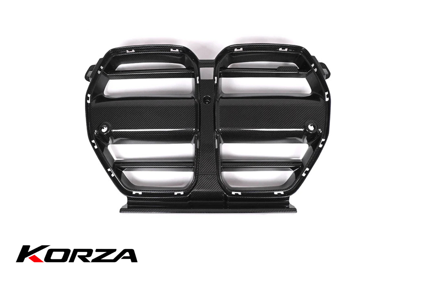 ST STYLE ONE-PIECE DRY CARBON FRONT GRILLE (MESH) – BMW G80/G82 M3/M4