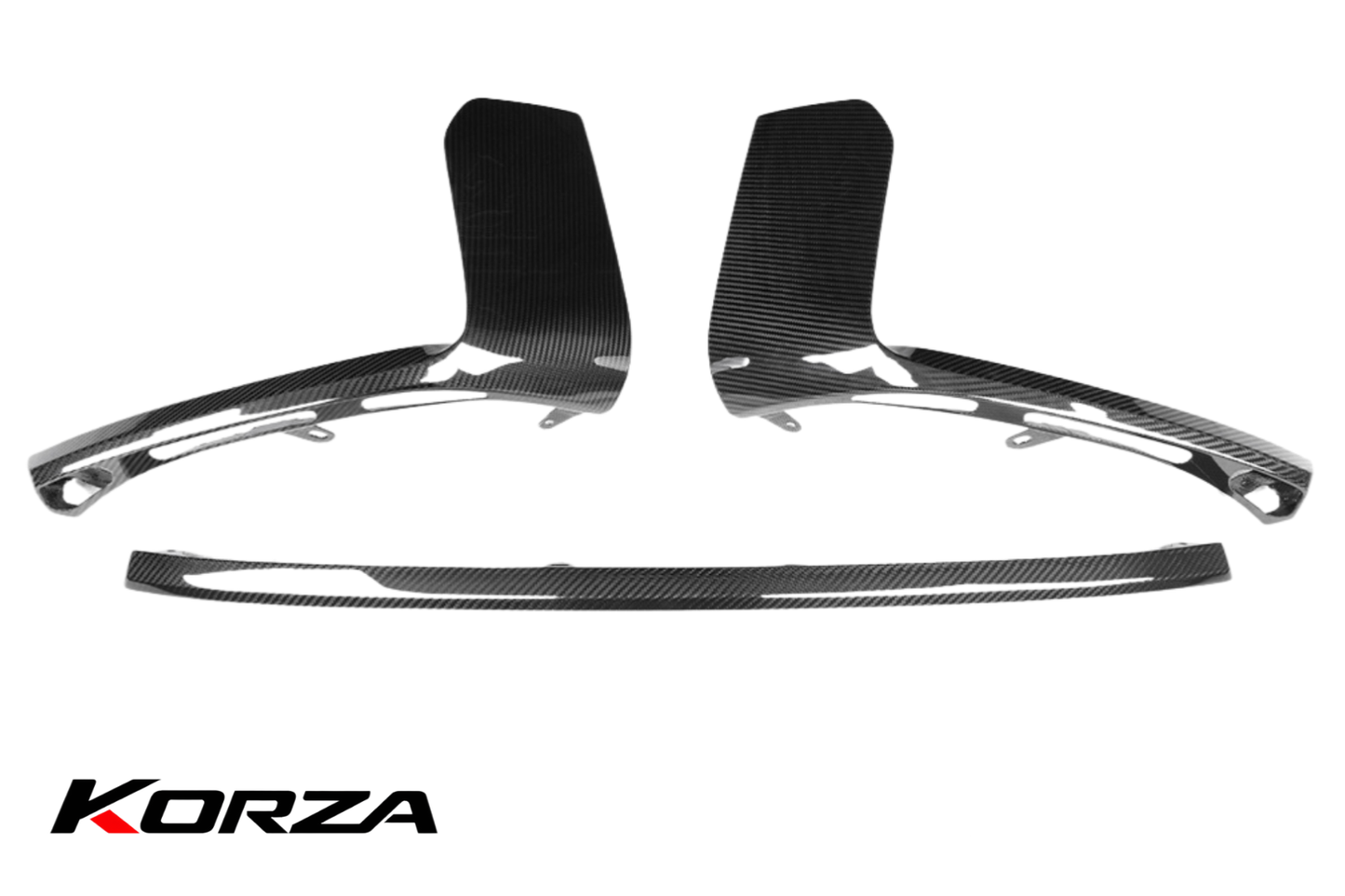 MP STYLE DRY CARBON FIBER FRONT LIP - BMW G87 M2