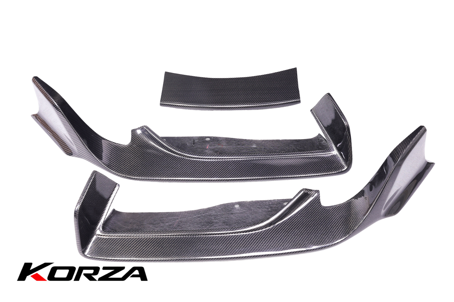 AD STYLE 3PC CARBON FRONT LIP – A90 SUPRA