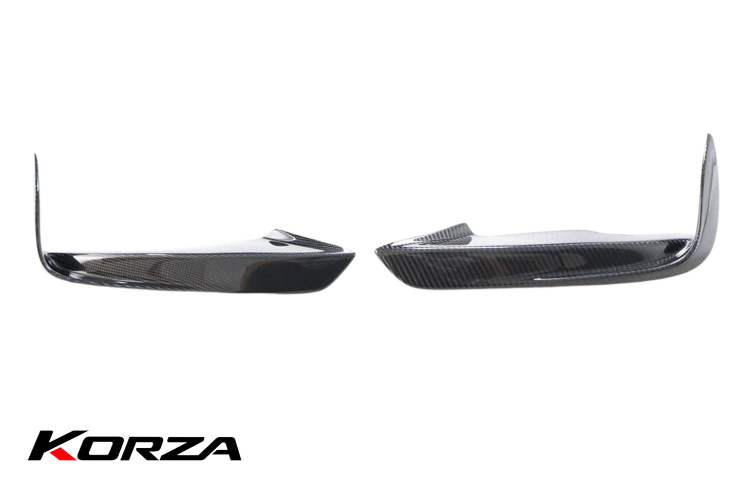 MAD STYLE CARBON FRONT BUMPER UPPER FLAPS - F30