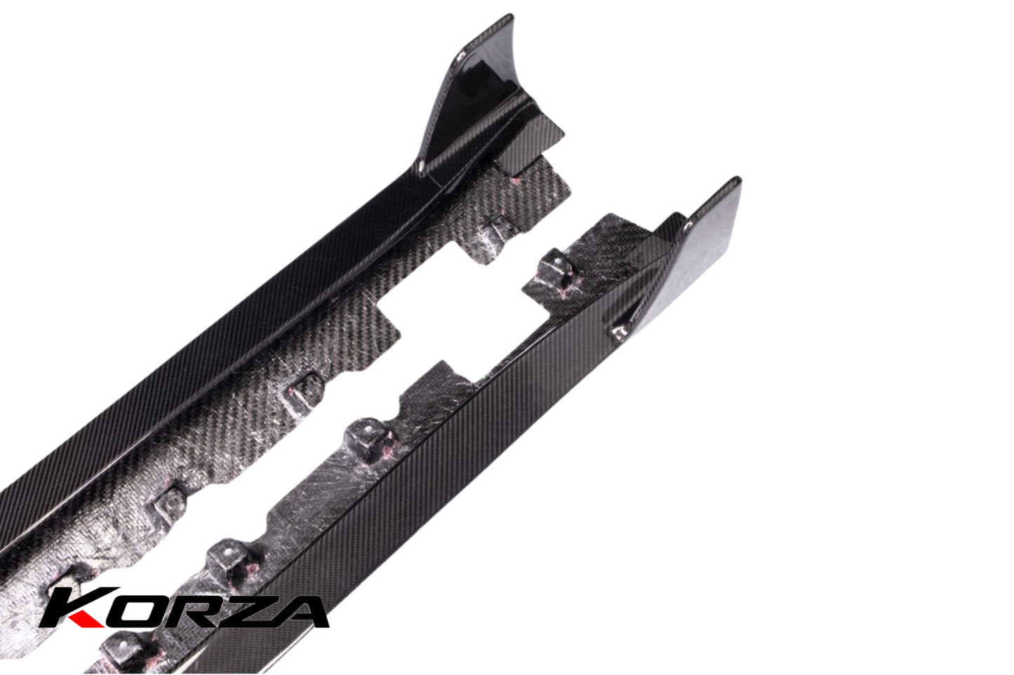 TOMS STYLE CARBON SIDE SKIRTS - A90 SUPRA