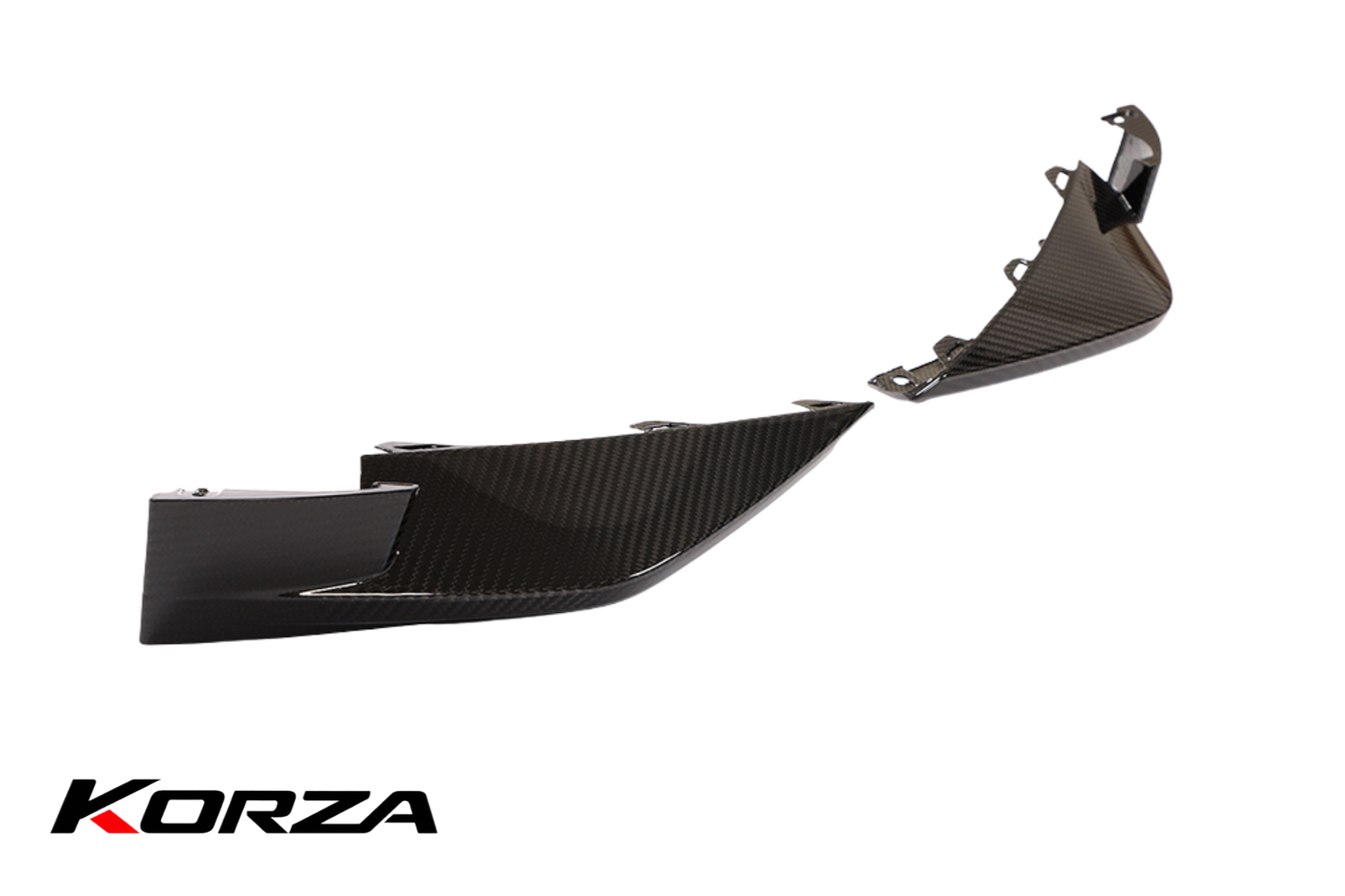 OEM STYLE DRY CARBON FRONT BUMPER SPLITTER – BMW G80 M3 & G82 M4
