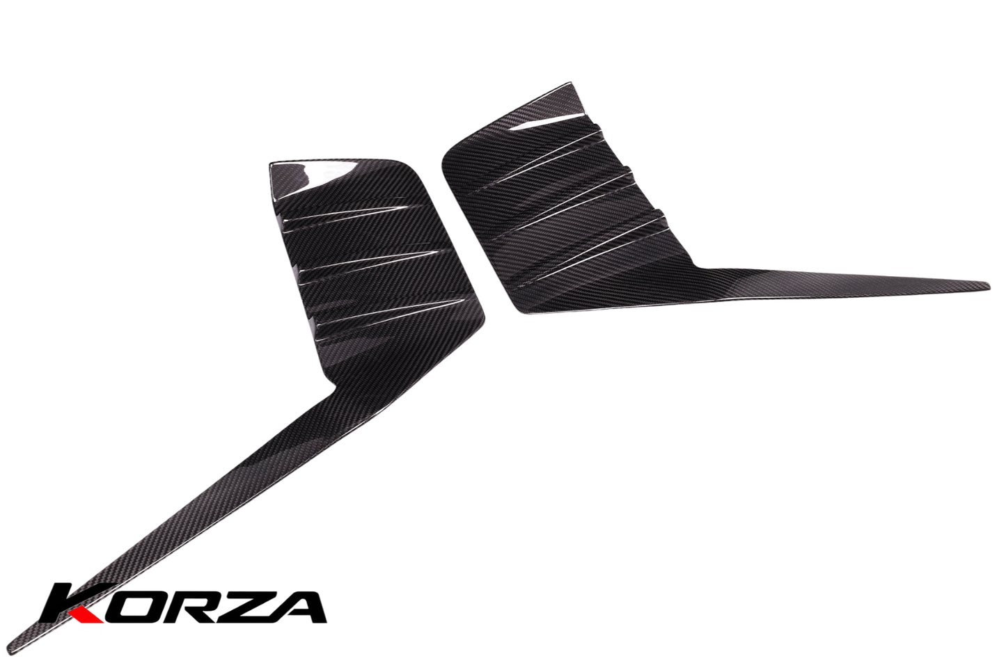 MP DRY CARBON REAR BUMPER FINS – BMW G87 M2