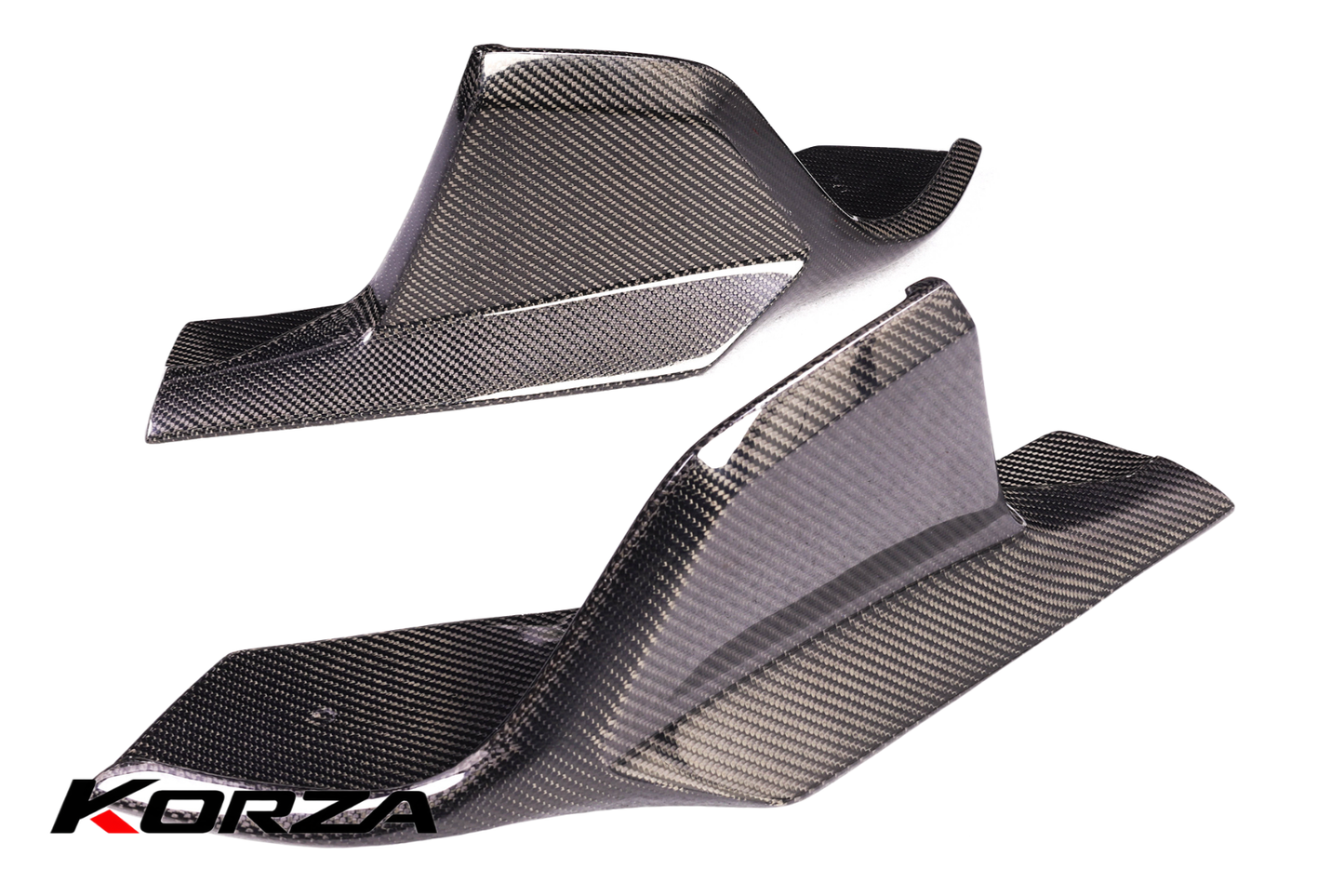 AD STYLE REAR SPLITTER FLAPS – A90 SUPRA