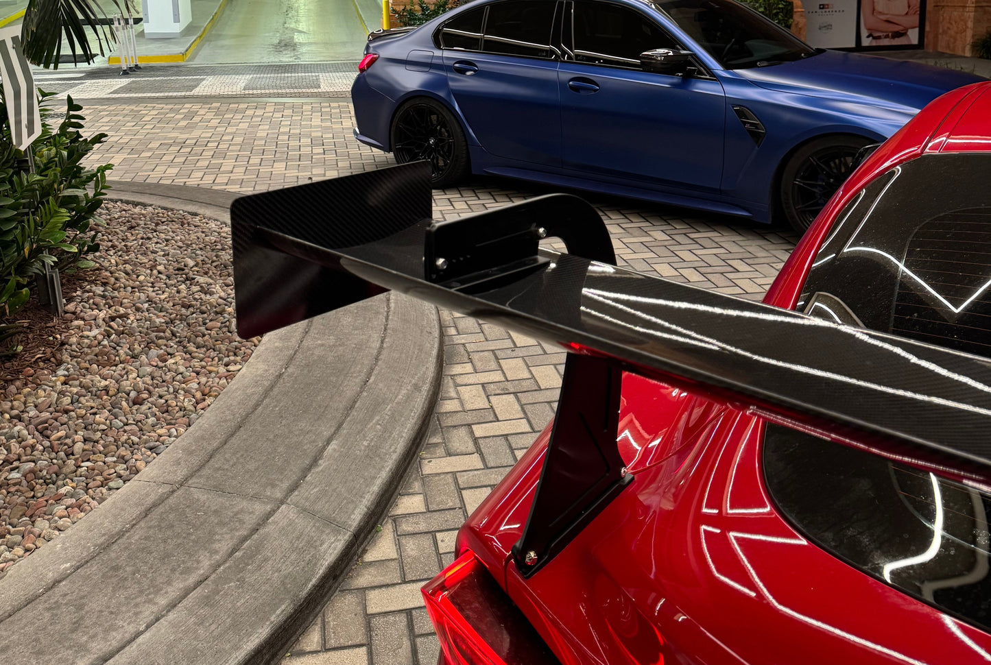 VRS STYLE SWAN NECK UCW WING - A90 Supra