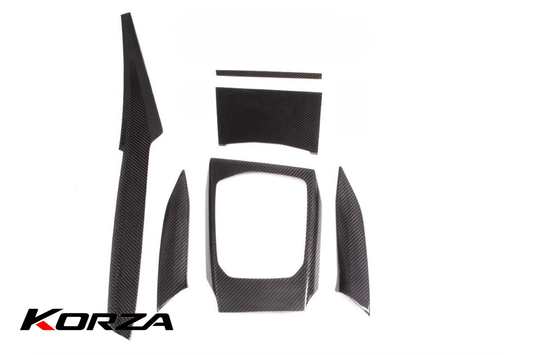 DRY CARBON FIBER INTERIOR TRIM OVERLAY- BMW G SERIES 2023-2024 MODELS G80 G82 G87 G20 G22 G42